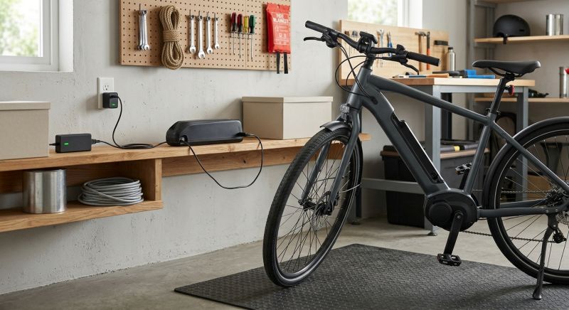 Vélo électrique : charger et stocker sa batterie en sécurité